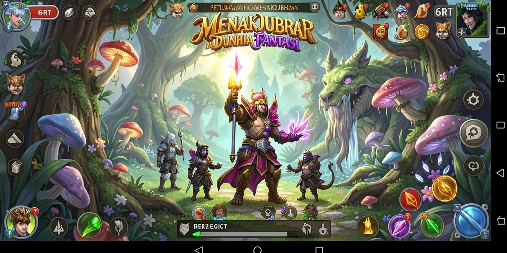 Gameplay seru dalam 6RT dengan grafis menakjubkan.