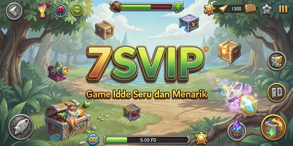 Tampilan gameplay menarik dari 7SVIP yang menunjukkan keseruan bermain Idle.