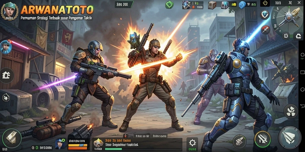 Gameplay menegangkan dalam ARWANATOTO dengan strategi yang mendalam.