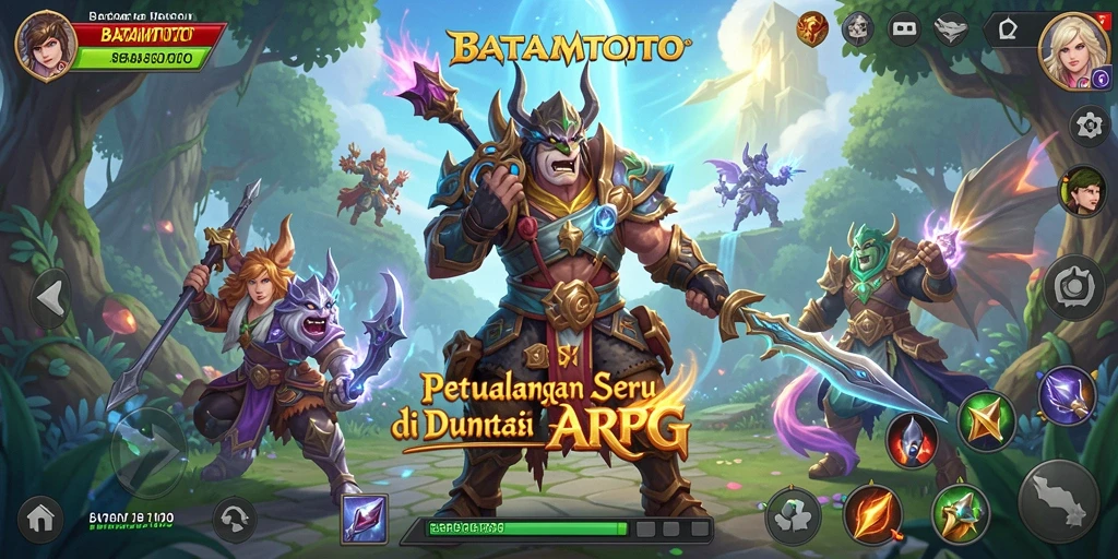 Gameplay seru di dunia fantasi BATAMTOTO.
