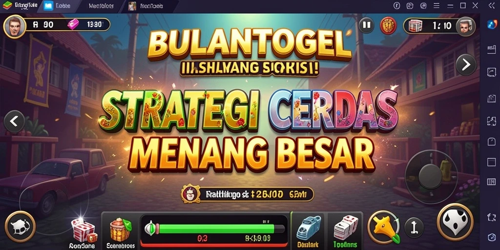 Tampilan gameplay strategi yang menegangkan di BULANTOGEL.