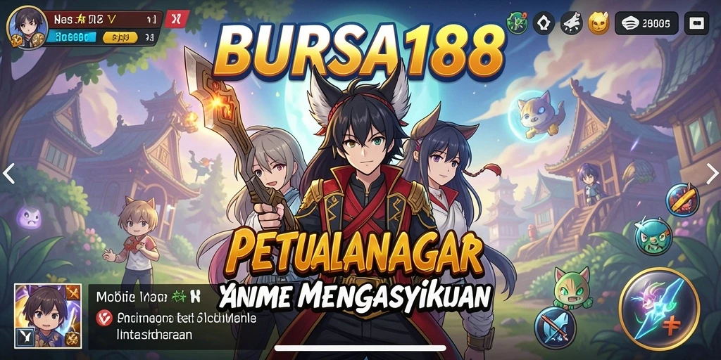 Screenshot BURSA188 yang menampilkan seru dan dinamisnya gameplay Anime.