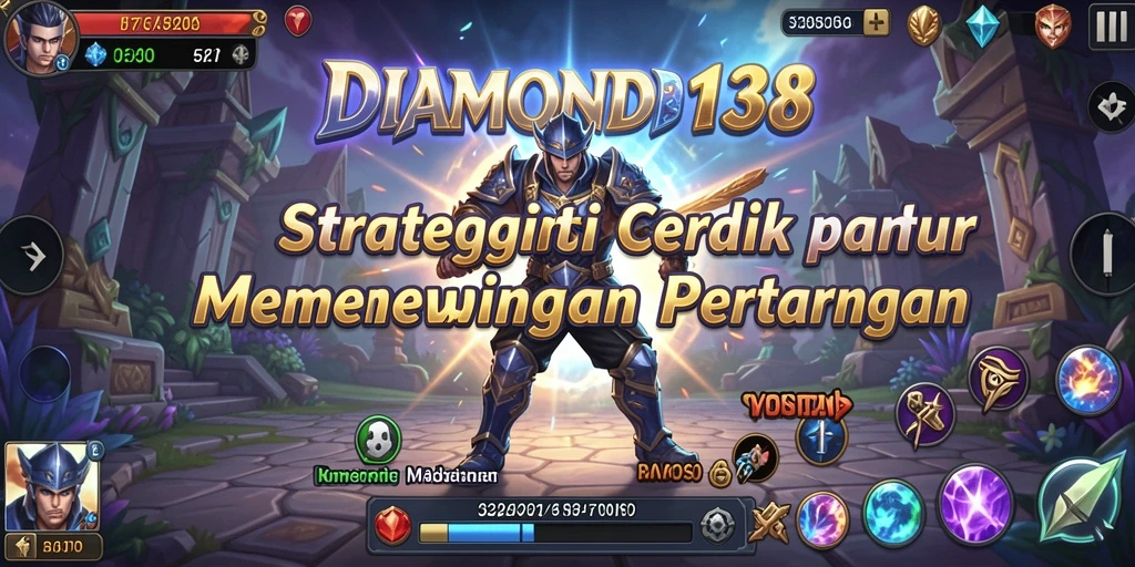 Tampilan menarik dari gameplay game strategi DIAMOND138.