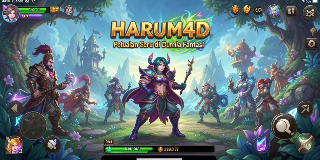 Tampilan gameplay HARUM4D yang menegangkan dan penuh petualangan.