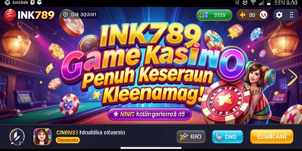 Tangkapan layar gameplay INK789 menampilkan aksi seru di Kasino.