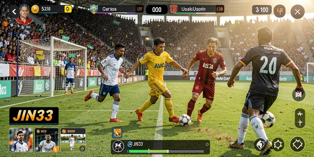 Gameplay intens JIN33 dengan berbagai pilihan olahraga.