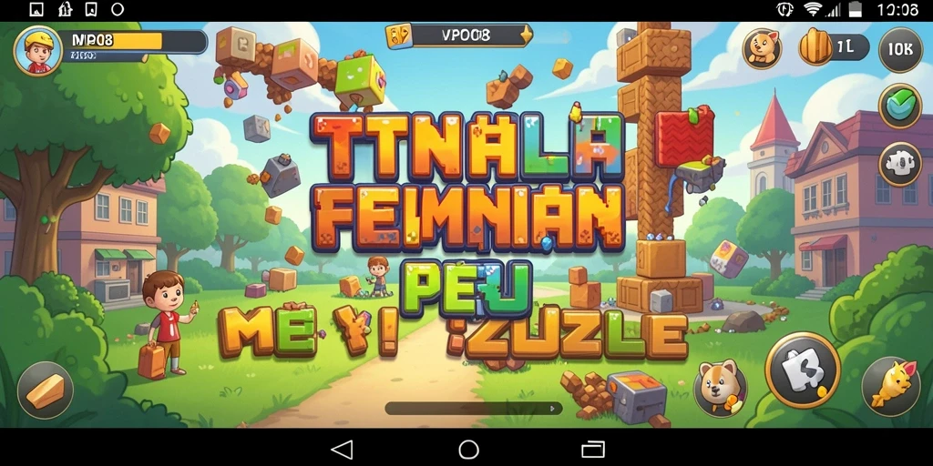 Tampilan gameplay MPO08 yang menantang dan menyenangkan dalam kategori Puzzle.