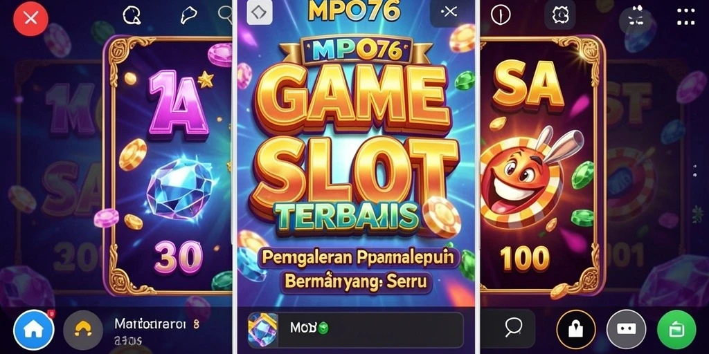 Tampilan menarik gameplay slot MPO76 yang penuh warna.