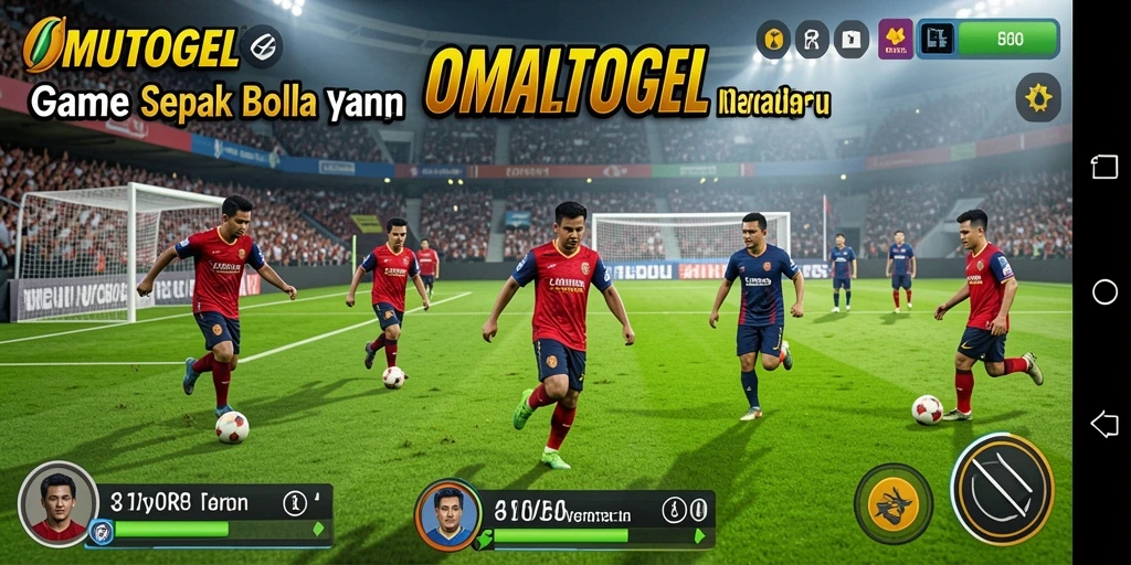 Tampilan gameplay OMUTOGEL yang seru dan mendebarkan.