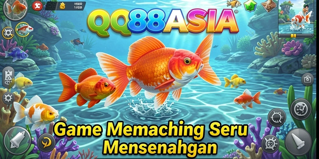 Tangkapan ikan besar dalam gameplay QQ88ASIA yang menegangkan.