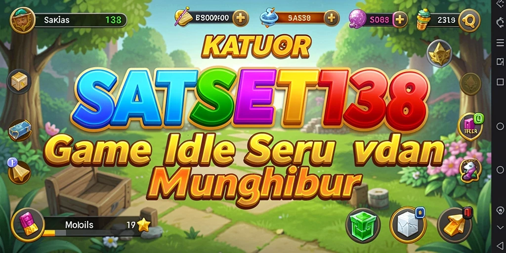 Tampilan screenshot utama SATSET138 menampilkan gameplay Idle yang menarik.