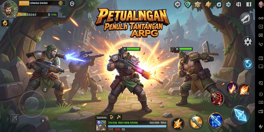 Tampilan gameplay menakjubkan dalam petualangan SR6666.
